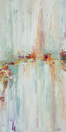 Framed Abstract Rhizome Panel II Print