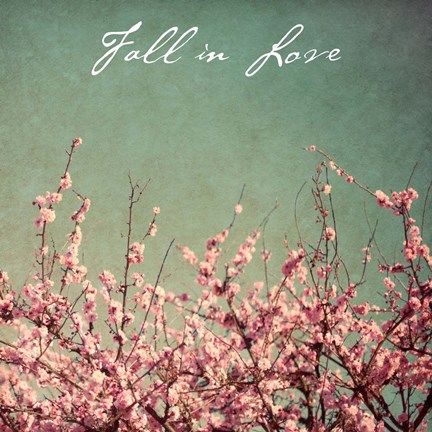 Framed Fall in Love Print