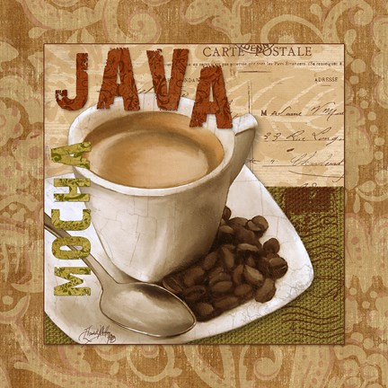 Framed Brew with Flavor I Print