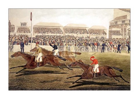 Framed Derby, 1848 Print