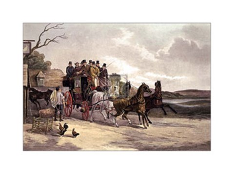 Framed Last Change Down Print