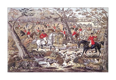 Framed Breaking Cover Print