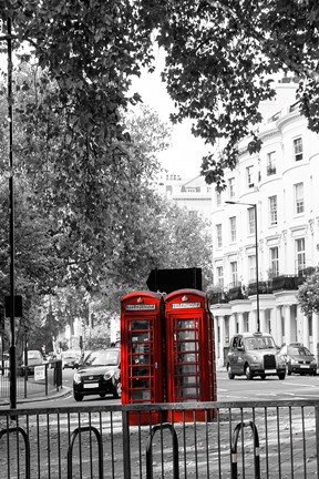 Framed Telephone Print