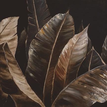 Framed Through the Sepia Leaves I Print