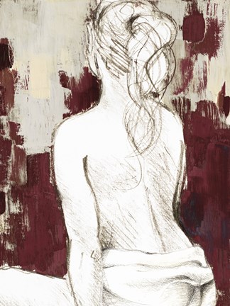 Framed Modern Spice Woman II Print