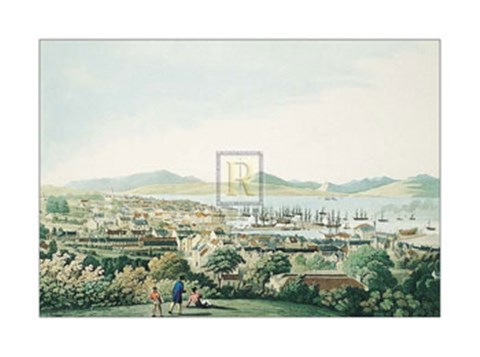 Framed Greenock Print