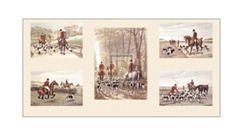 Framed Hunting Incidents (5 Up) Print
