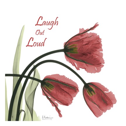Framed Out Loud Tulips L83 Print