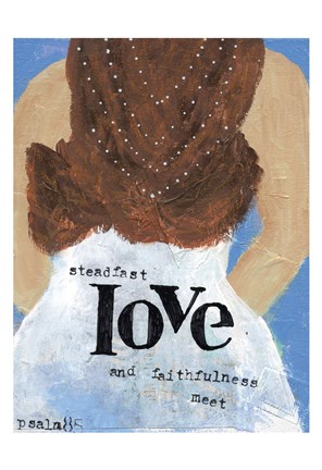 Framed Weddings Steadfast Love Print