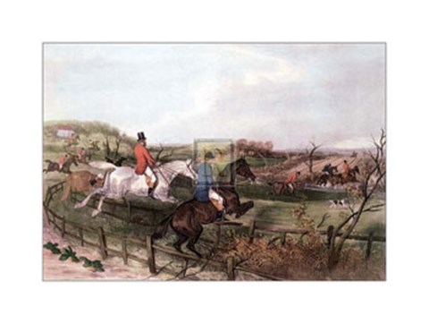 Framed Full Cry Print