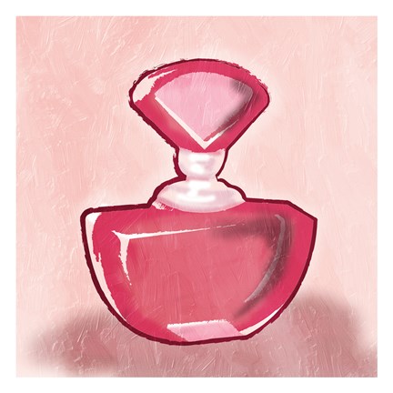 Framed Pink Perfume Mate Print