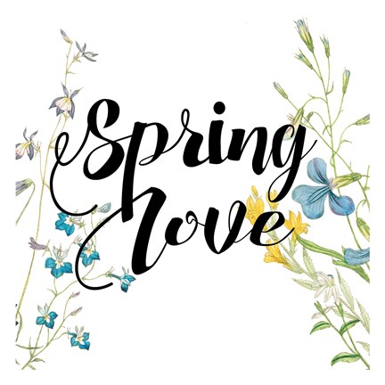 Framed Spring Love Print