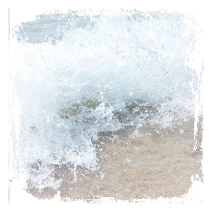 Framed Crashing Waves Print