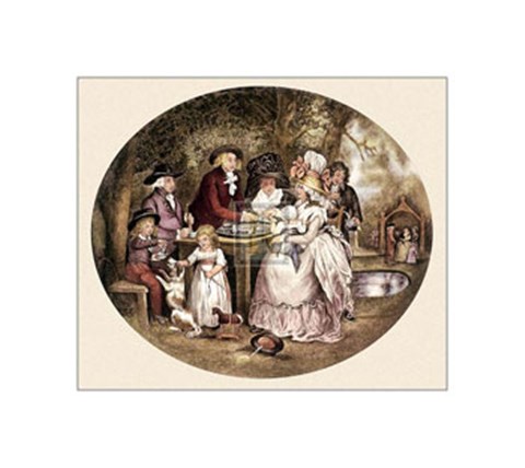 Framed Tea Garden Print