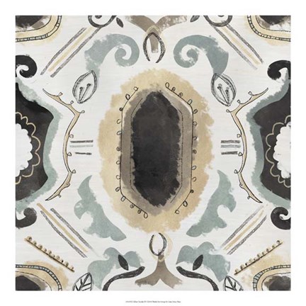 Framed Offset Textile IV Print