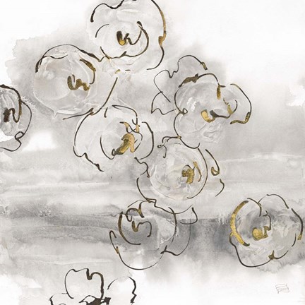 Framed Gold Dust I v.2 Print