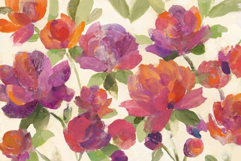 Framed Garden Delight III Print