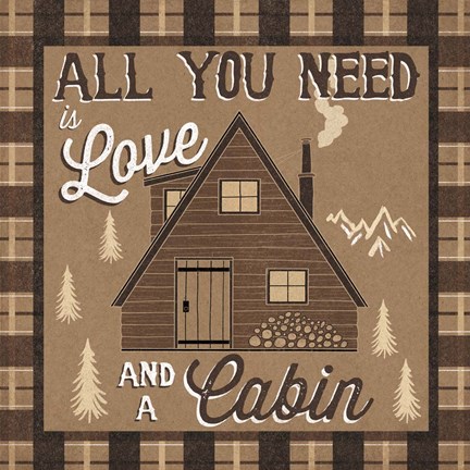 Framed Great Outdoors III Print