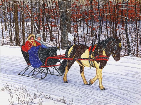 Framed Painted Pony Print