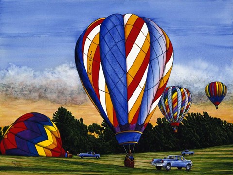 Framed Lift Off Print