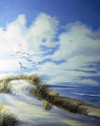 Framed Sand Dune Print