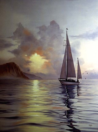 Framed Still Waters Print