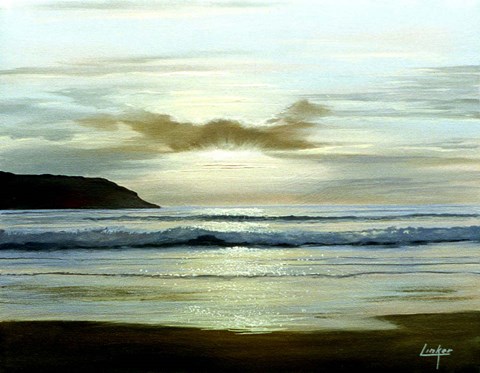 Framed Waves 6 Print