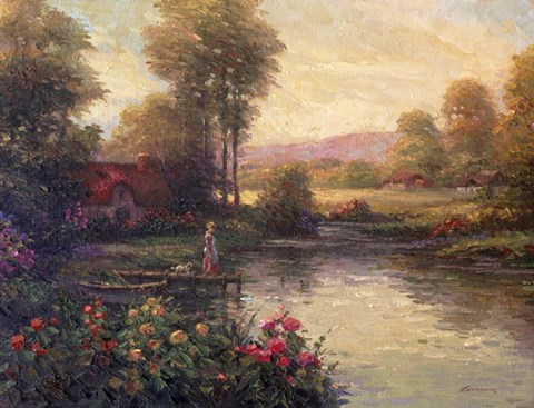 Framed Cottage Hideaway Print