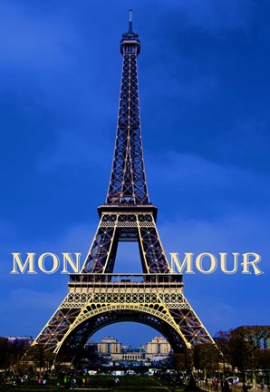 Framed Mon Amour Print