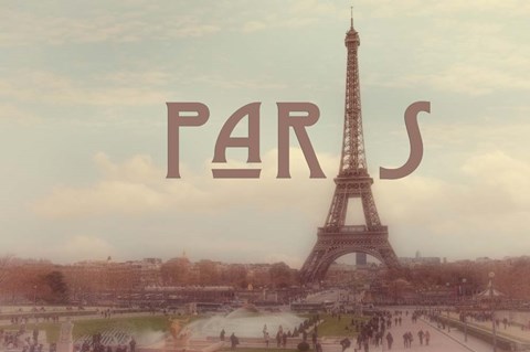 Framed Tour Eiffel Print