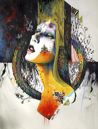 Framed Between Hope And Despair Print