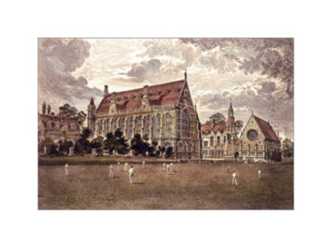 Framed Clifton College Print