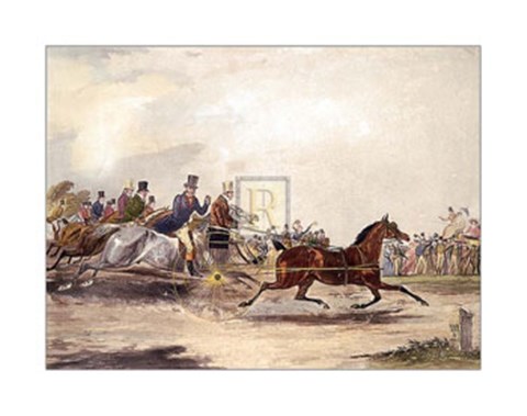 Framed Celebrated Tom Thumb Print