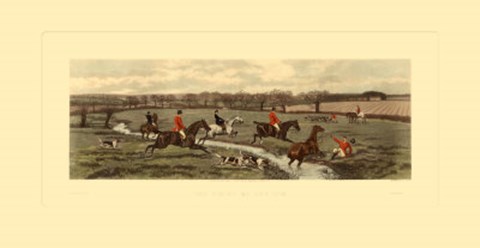 Framed Finish of the Run Print