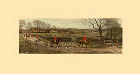 Framed Off to the Meet Print