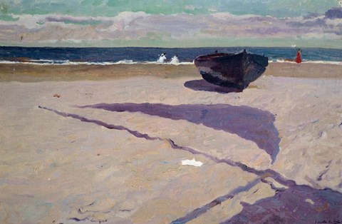 Framed Shadow of the Boat, 1903 Print