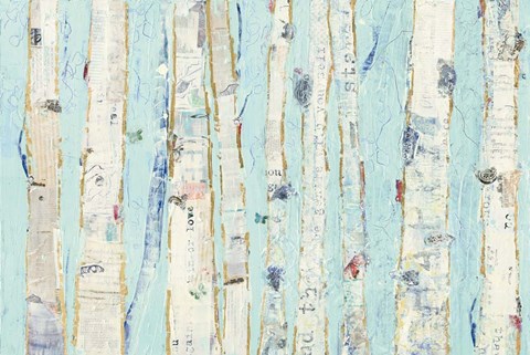 Framed Far From Blue III Print