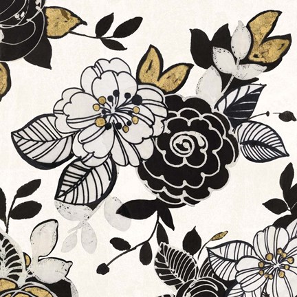 Framed Dream Garden III Print