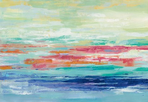 Framed California Surf Print