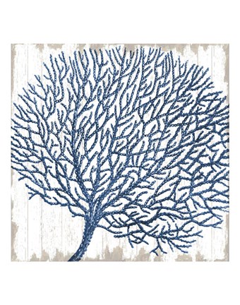 Framed Seaside Coral Print