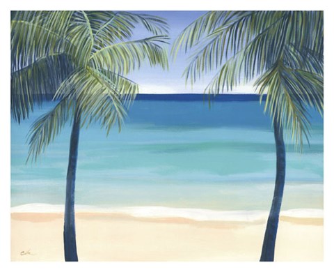 Framed Sea Breeze II Print