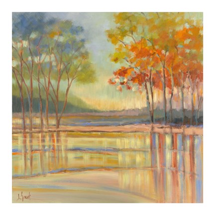 Framed Flowing Water Print