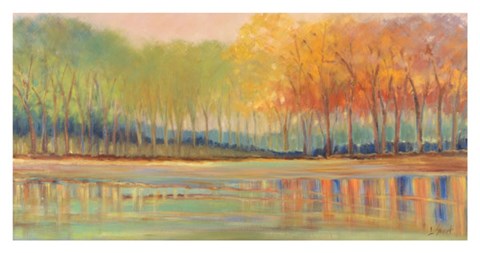 Framed Flowing Streams Revisited Print