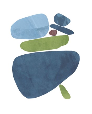 Framed Standing Stone II Print