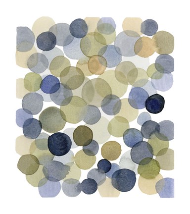 Framed Series Dots Autumn Print