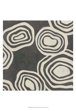 Framed Mineral Motif II Print