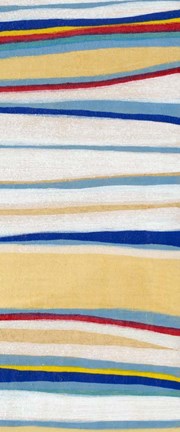 Framed Wavy Lines II Print