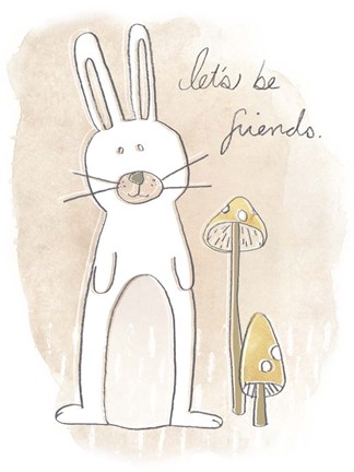 Framed Woodland Whimsy I Print