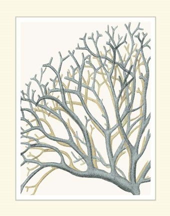 Framed Blue Underwater Scenes 2 f Print