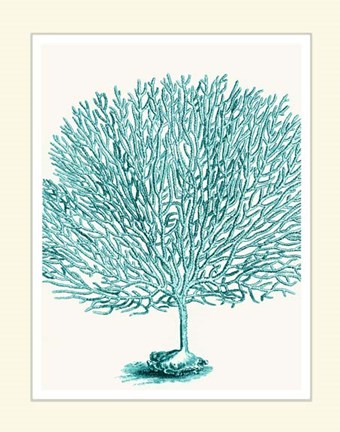 Framed Blue Underwater Scenes 1 d Print